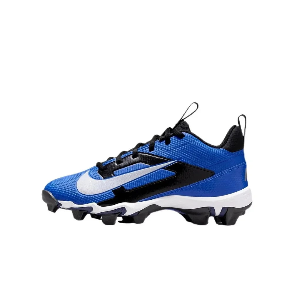 Nike Alpha Menace 4 Shark Blue Bright / White Football Cleats Kids Size 3.5Y_4